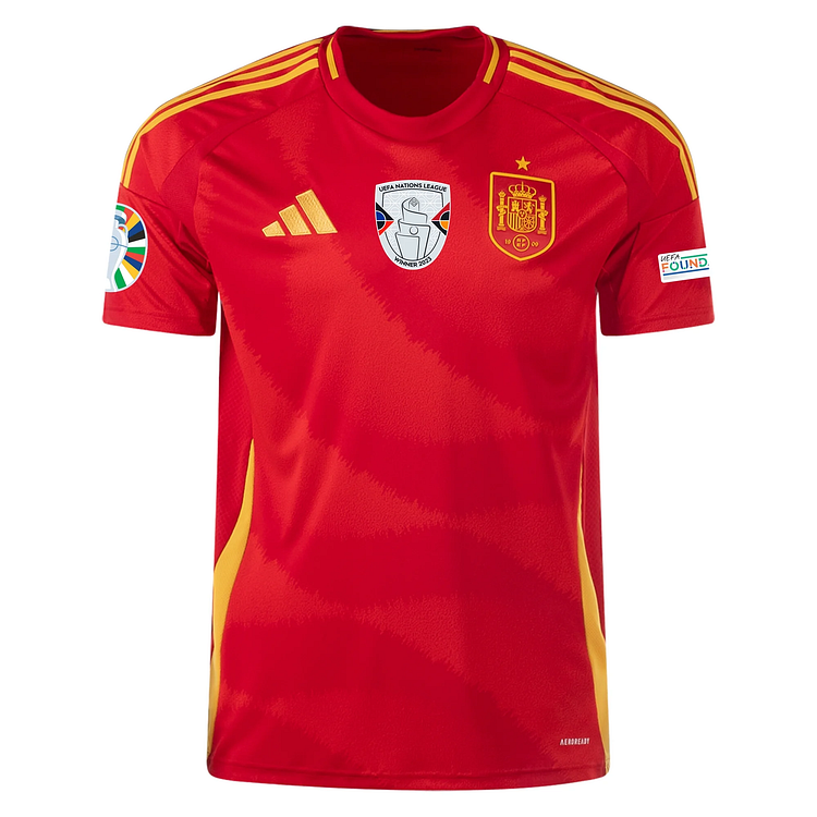 Edición Campeón Player Spain Home Kit 24/25 Euro Cup 2024 Football Jersey