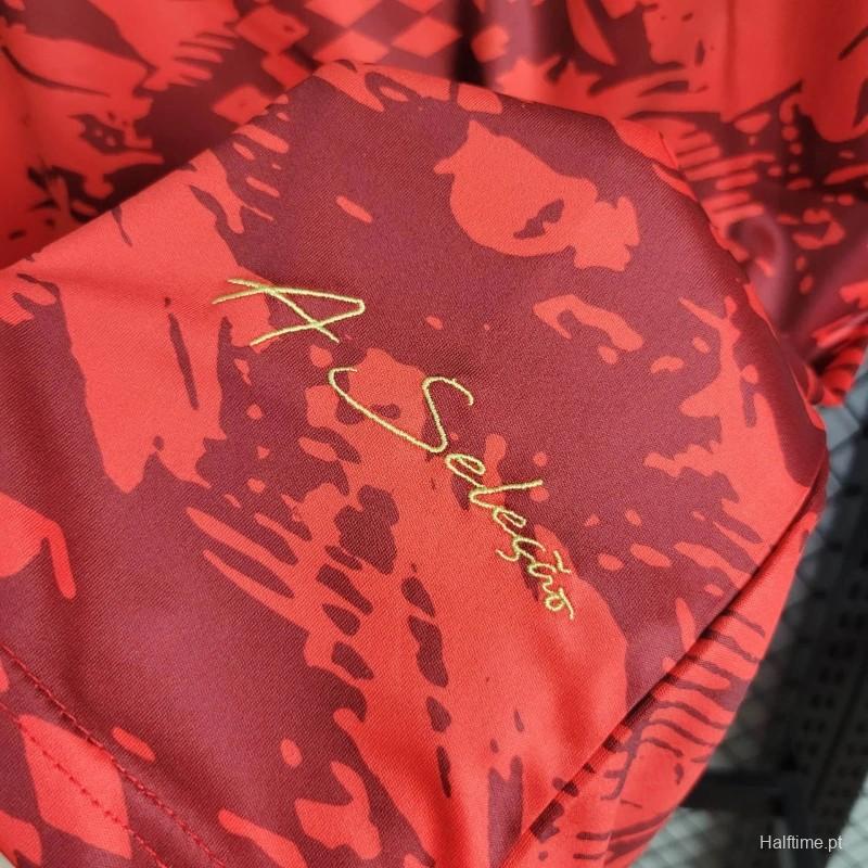 2024 Portugal Comma Red Special Jersey 1:1 Thai Quality