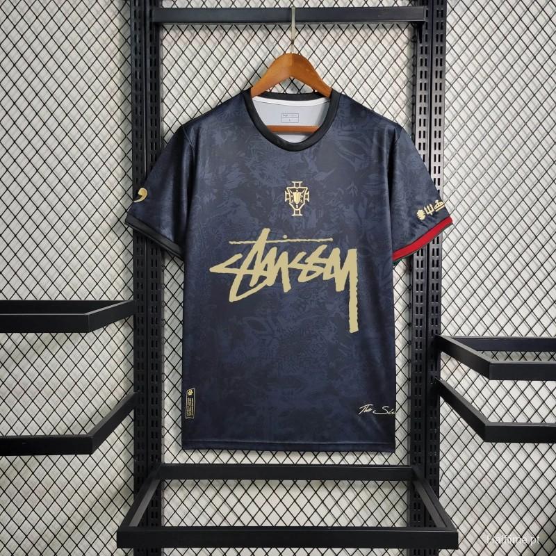 2024 Portugal x SSY Black Special Jersey 1:1 Thai Quality