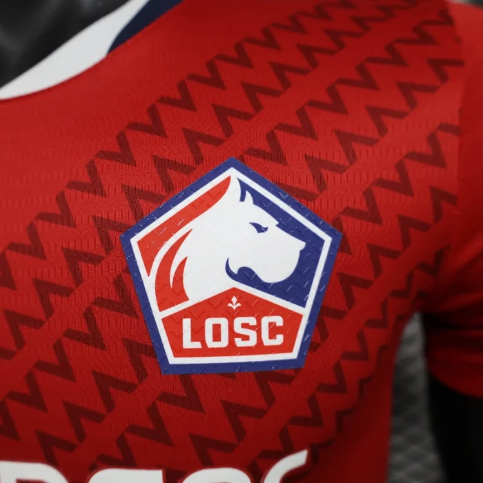 Player Version Lille Home Kit 24/25 Football Jersey 1:1 Thai quality