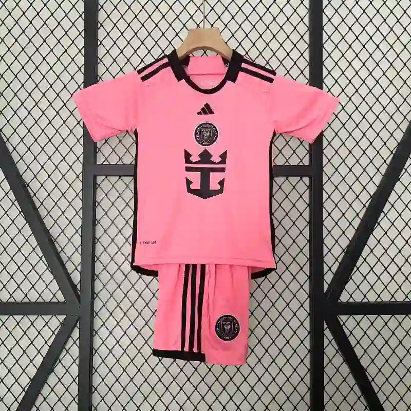 24/25 Inter Miami Home Soccer Jersey 1:1 Thai Quality Kids Size