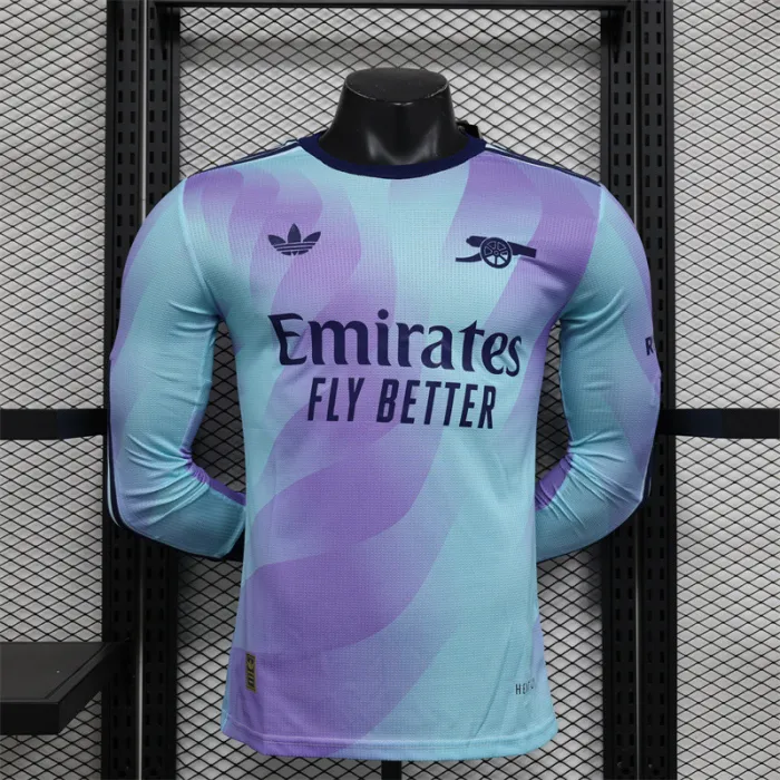 Player AFC Third Shirt 24/25 Football Jersey - Long Sleeve 1:1 Thai quality