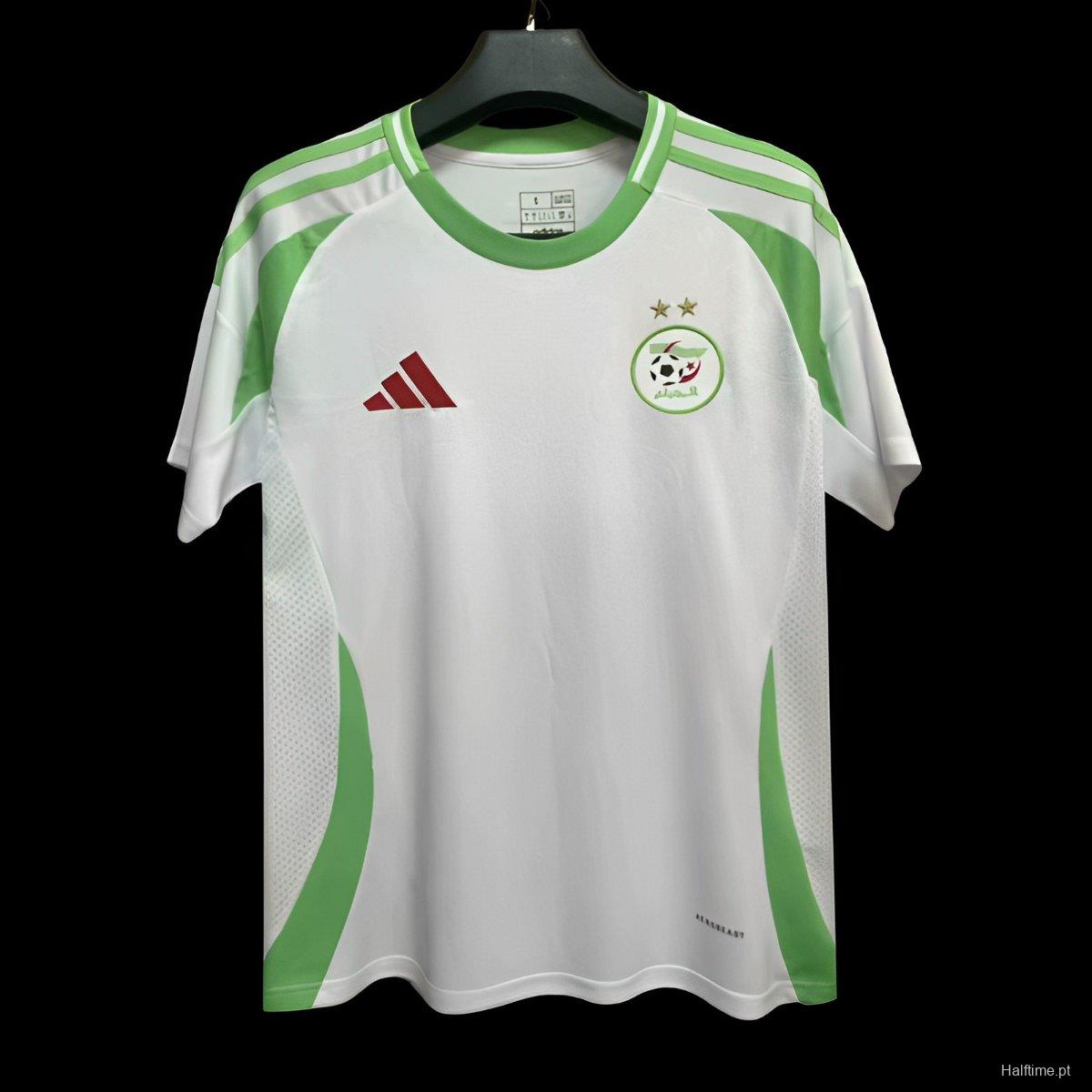 (S-4XL)24/25 Algeria Home Jersey 1:1 Thai Quality
