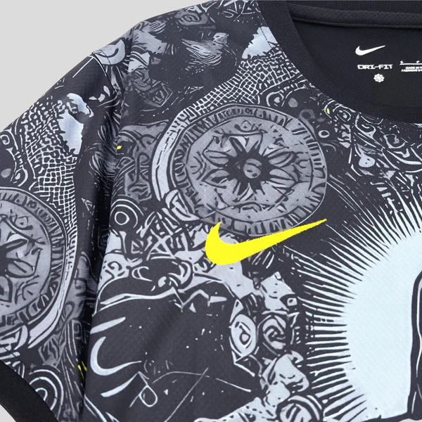 Brazil Christ the Redeemer Special Edition black Copa America 2024 Football Jersey 1:1 Thai Quality