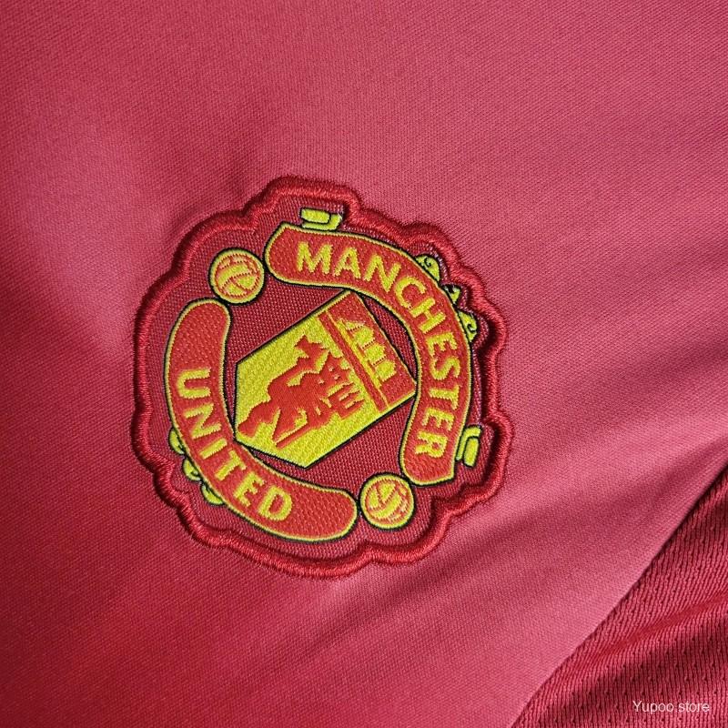24/25 Women's Man Utd Home Football Jersey 1:1 Thai Quality