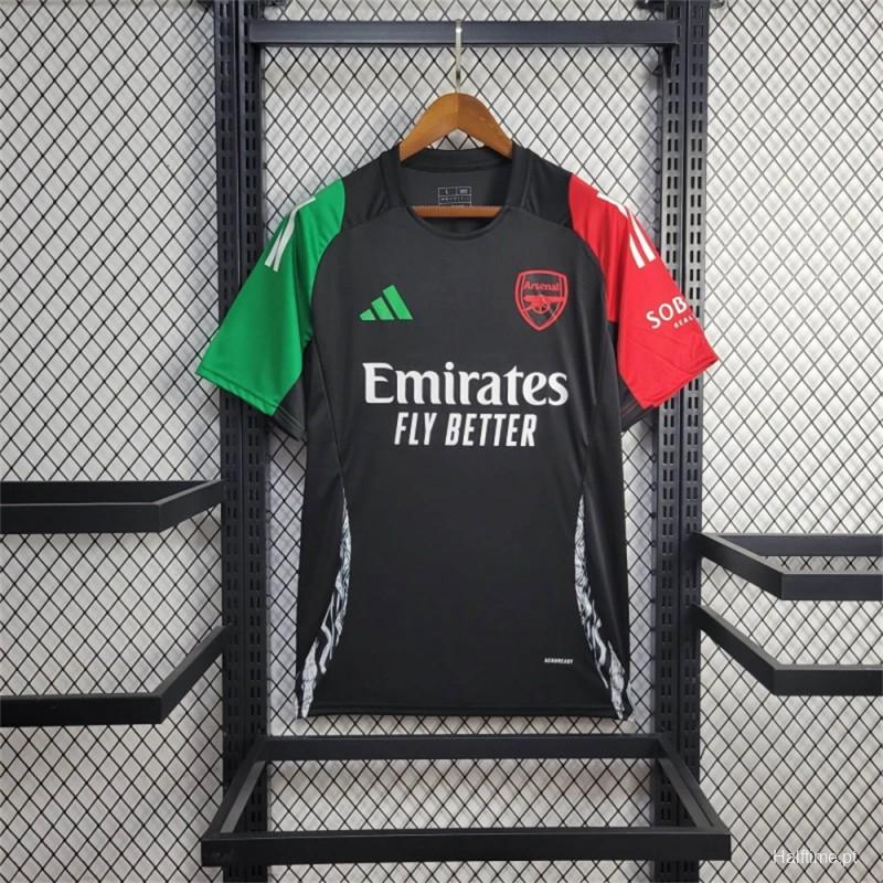 24/25 Arsenal TIRO Black Training Jersey 1:1 Thai Quality