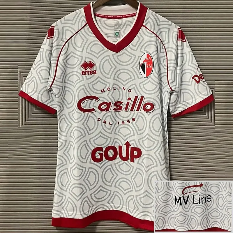 2024/25 SSC Bari home Red Fans Soccer jersey