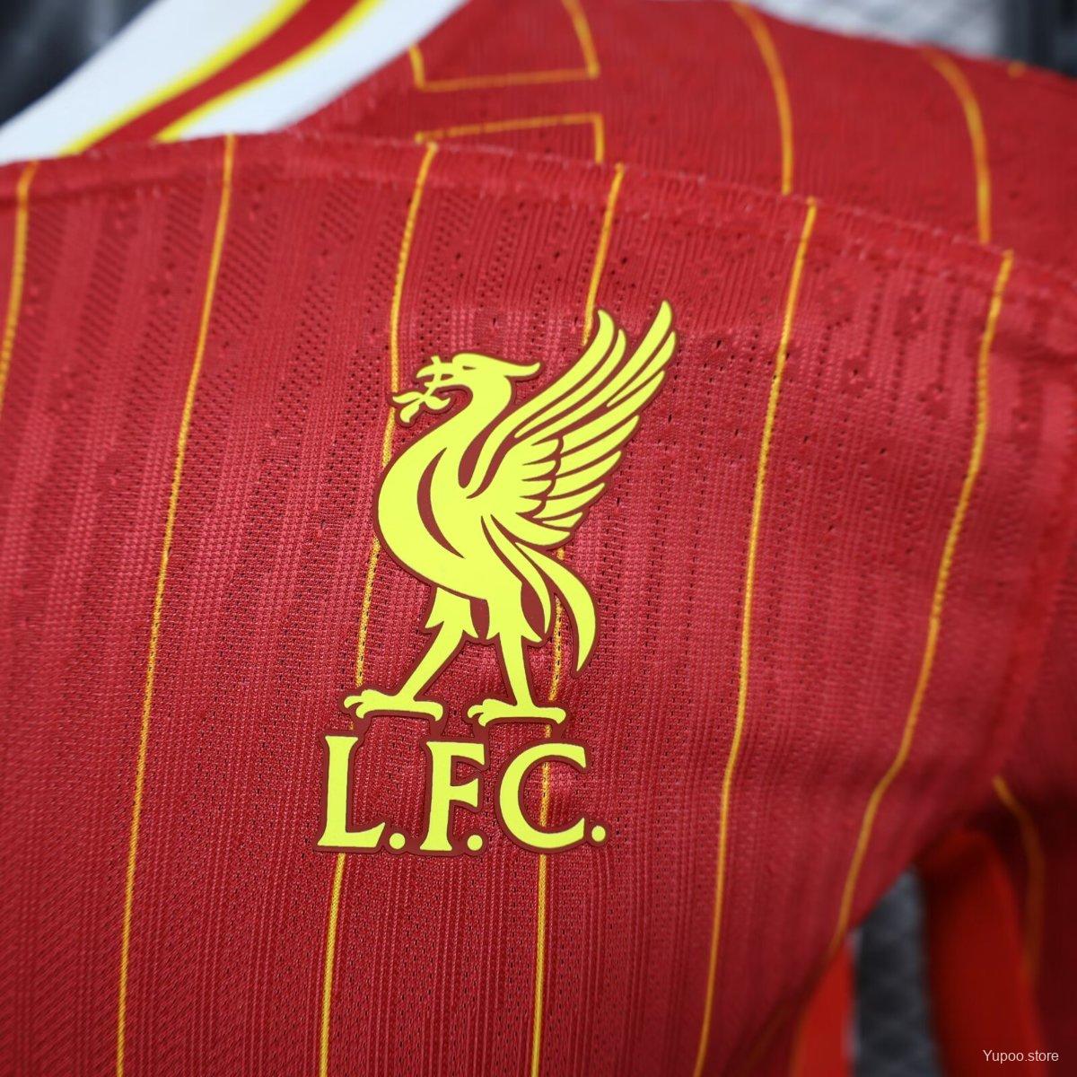 Player Version 24/25 LFC Away Long Sleeve Jersey 1:1 Thai Quality