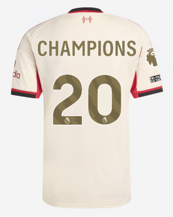 (S-4XL) Liverpool 24-25 Premier League Champions Away CHAMPIONS 20 Kit 1:1 Thai Quality