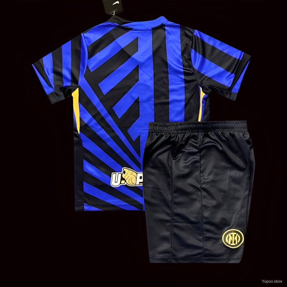 24/25 Kids Inter Milan Home Jersey 1:1 Thai Quality