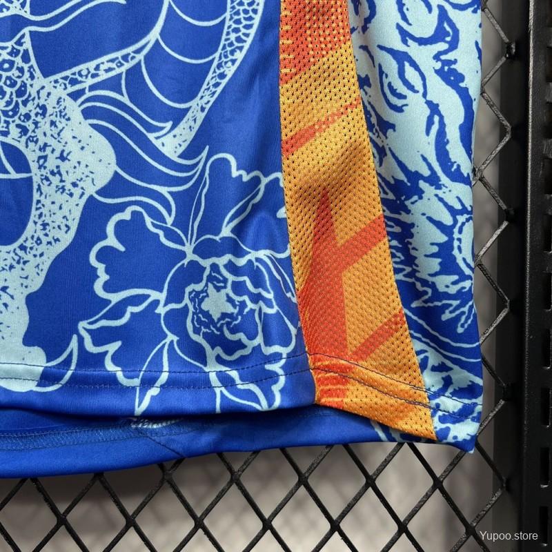 2024/25 Real Madrid Blue Dragon Special Edition Jersey 1:1 Thailand Quality