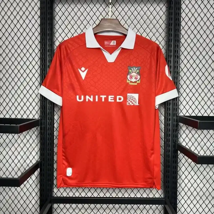 24/25 Wrexham Home Jersey 1:1 Thai Quality