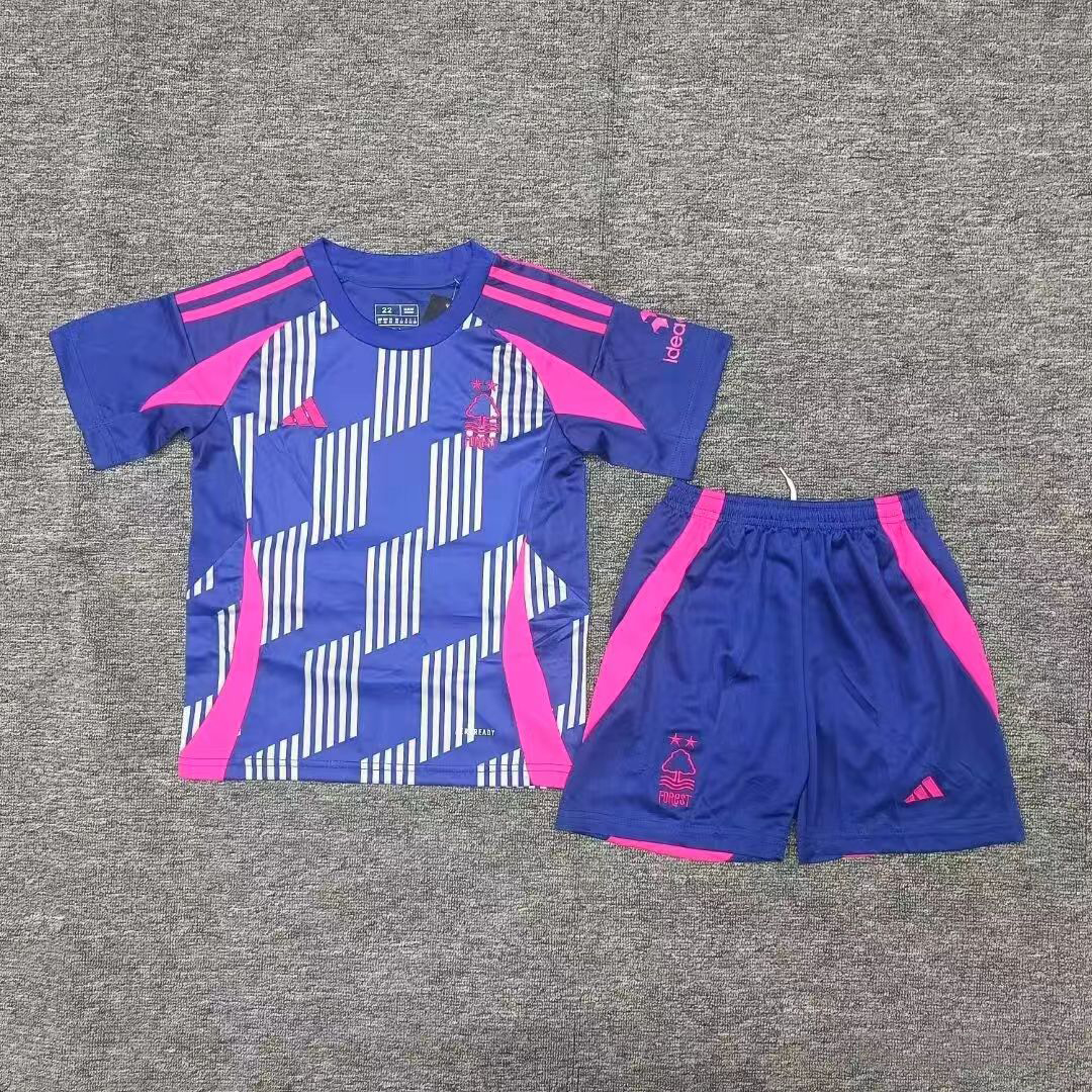 24/25 Kids Nottingham Forest Away Jersey 1:1 Thai quality