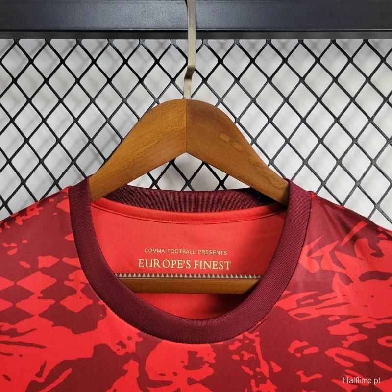 2024 Portugal Comma Red Special Jersey 1:1 Thai Quality