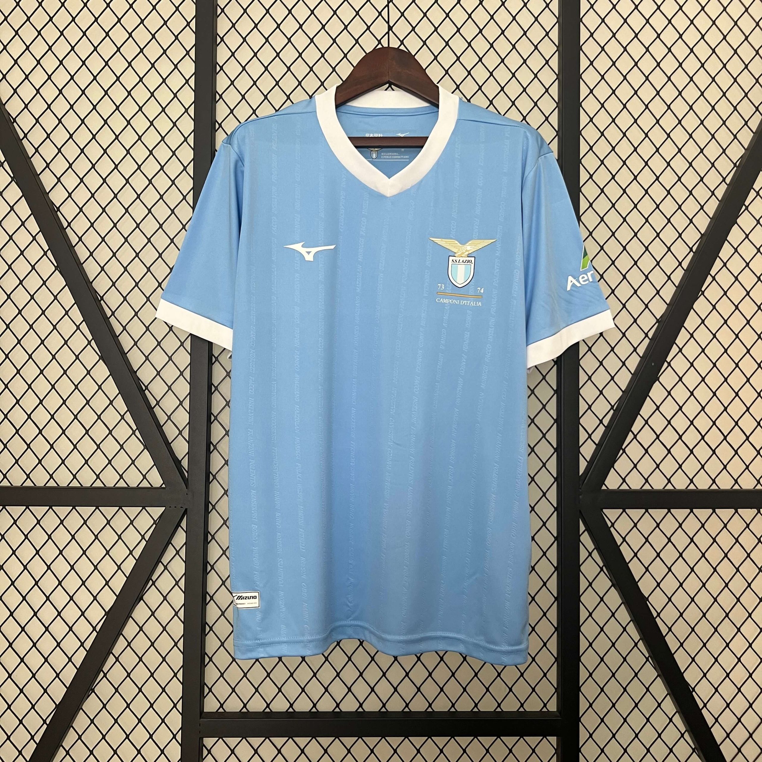 Lazio 24/25 50th Anniversary Blue Kit 1:1 Thai Quality