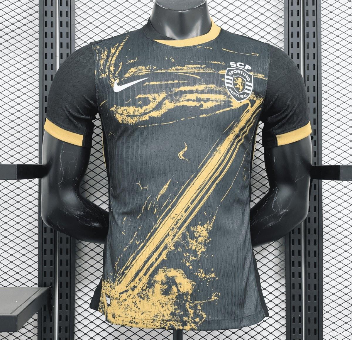 Player Version 24/25 Sporting Lisbon Fourth Football Shirt 1:1 Thai quality