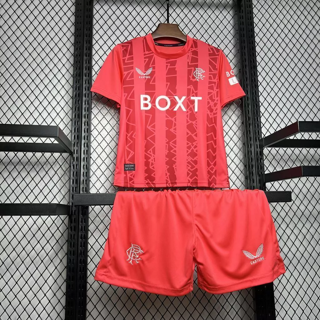 24/25 Rangers Goalkeeper Kit for Kids