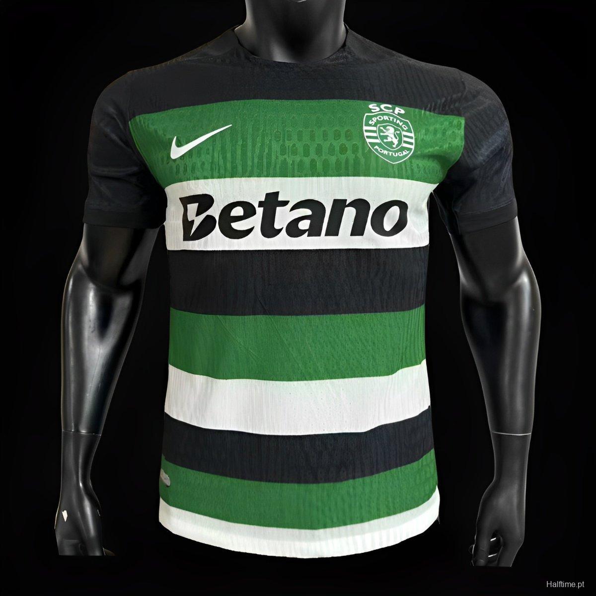 Player Version 24/25 Sporting Lisbon Home Football Shirt 1:1 Thai quality