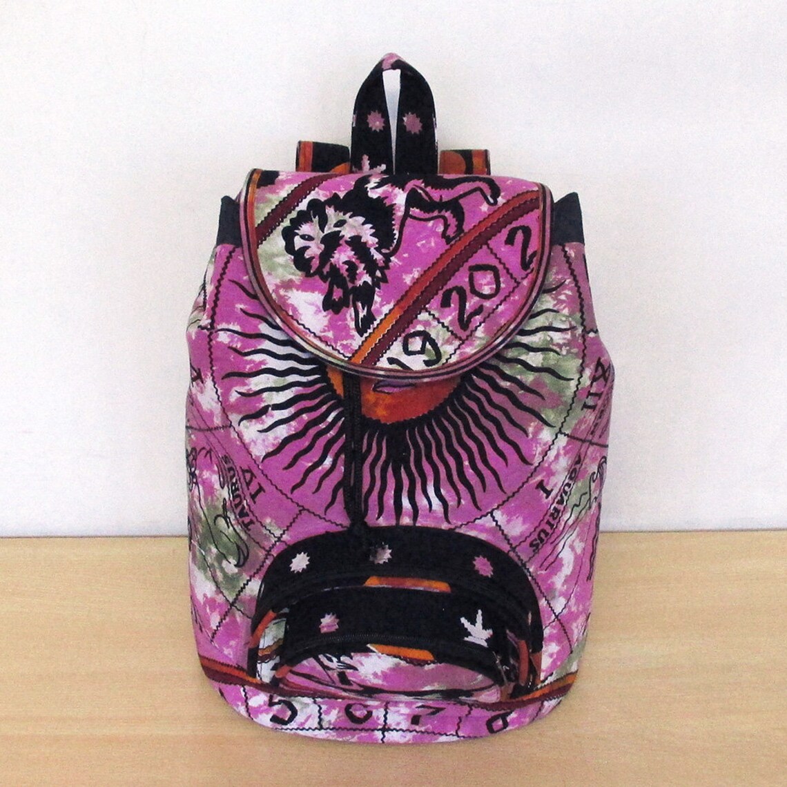 Indian Multi Design Mandala Unisex Back Pack ,School bag ,Travliing bag.