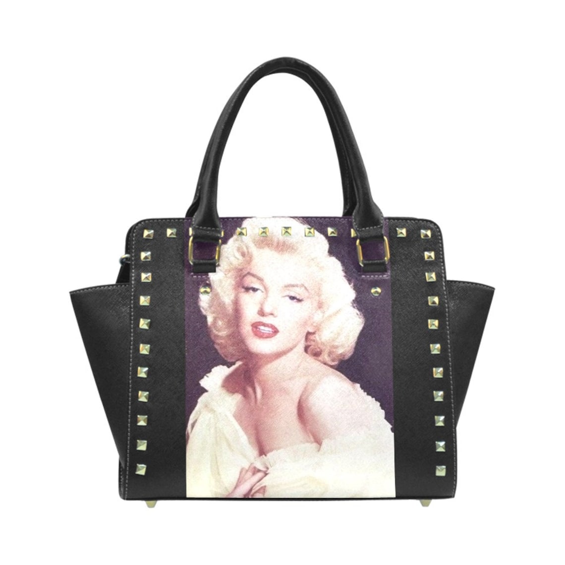 Marilyn Monroe Shoulder Tote Hand Bag Zippered Birthday Gifts Hollywood Star Anniversary