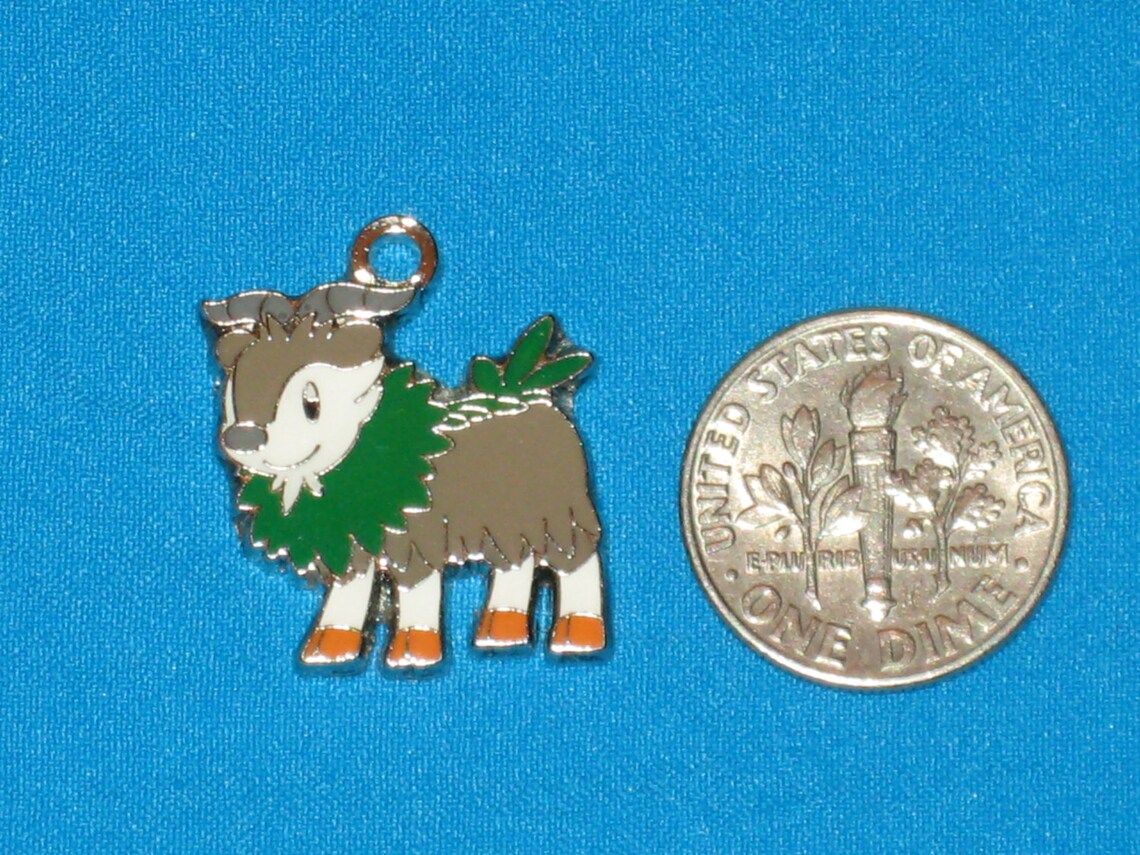 Skiddo Pokemon Anime Charm Made Into What You Want