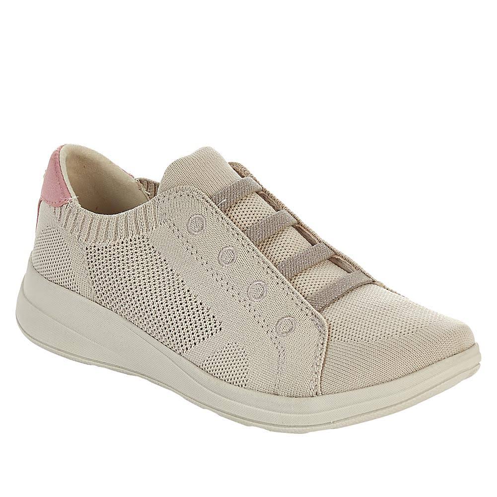 Bzees Golden Knit Women's Tan Slip on 6.5 M