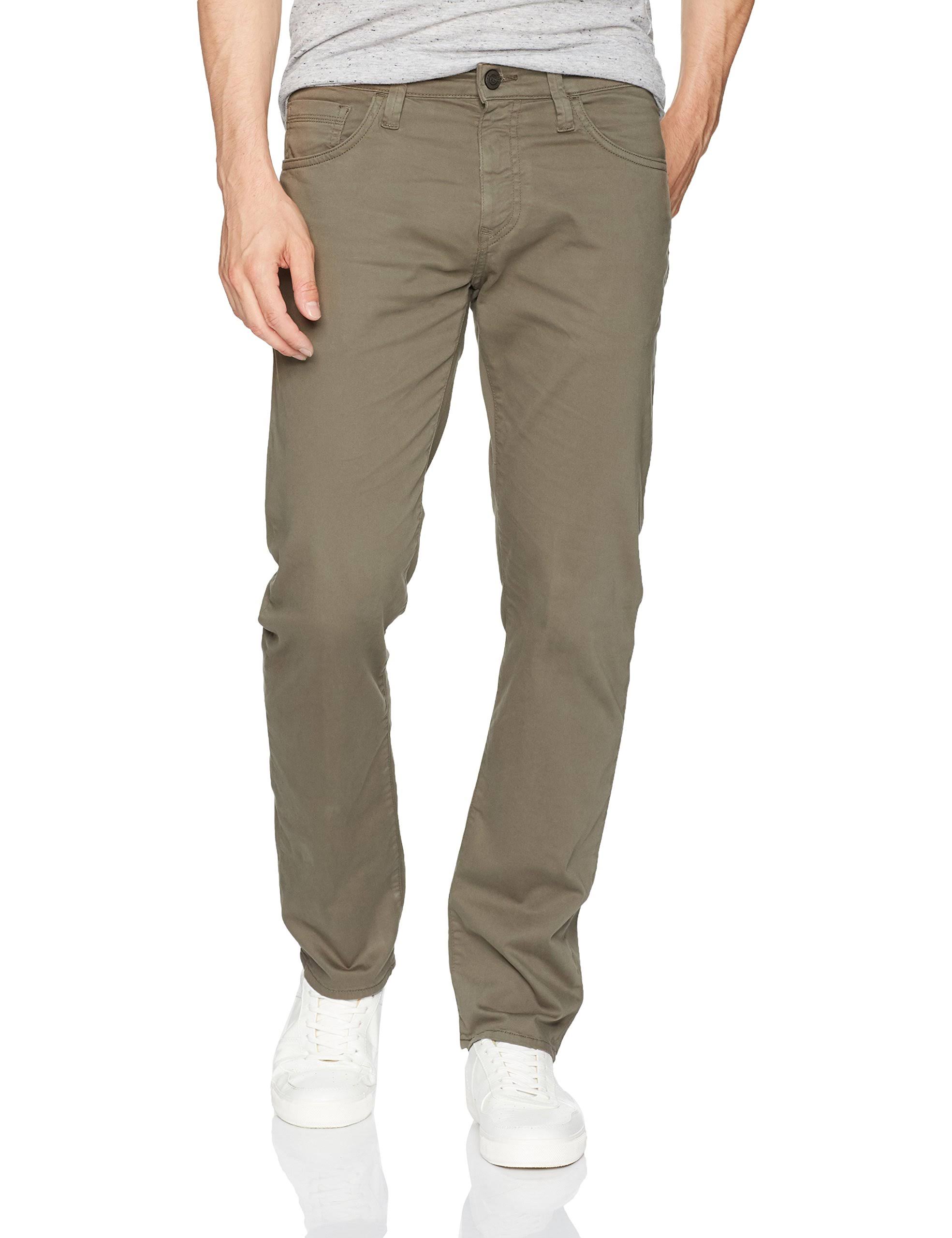 Mavi Mens Zach Regular Rise Straight Leg Pants