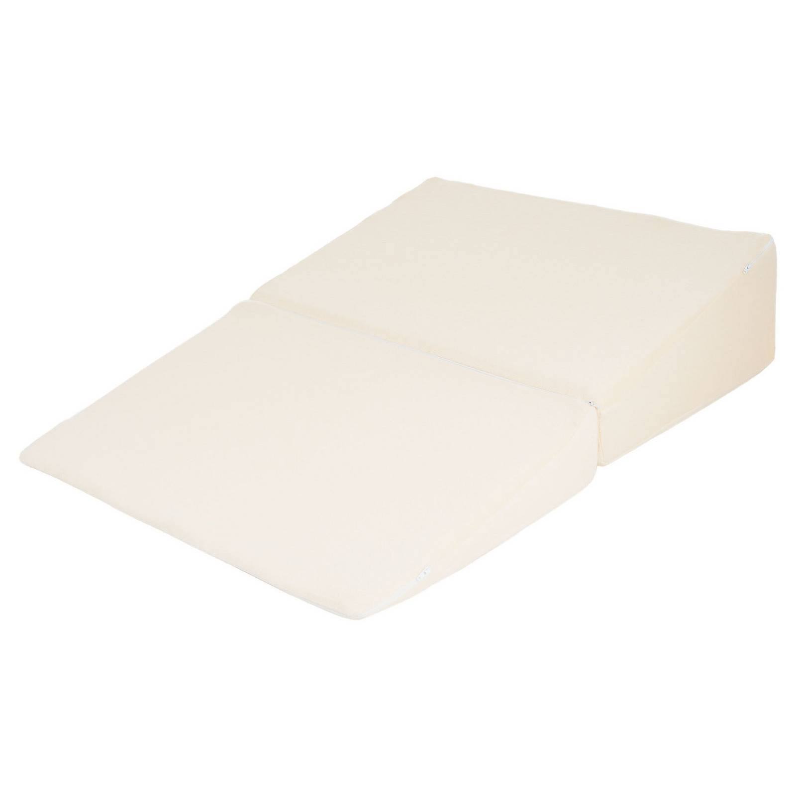 Bluestone Folding Wedge Memory Foam Pillow White Bluestone174