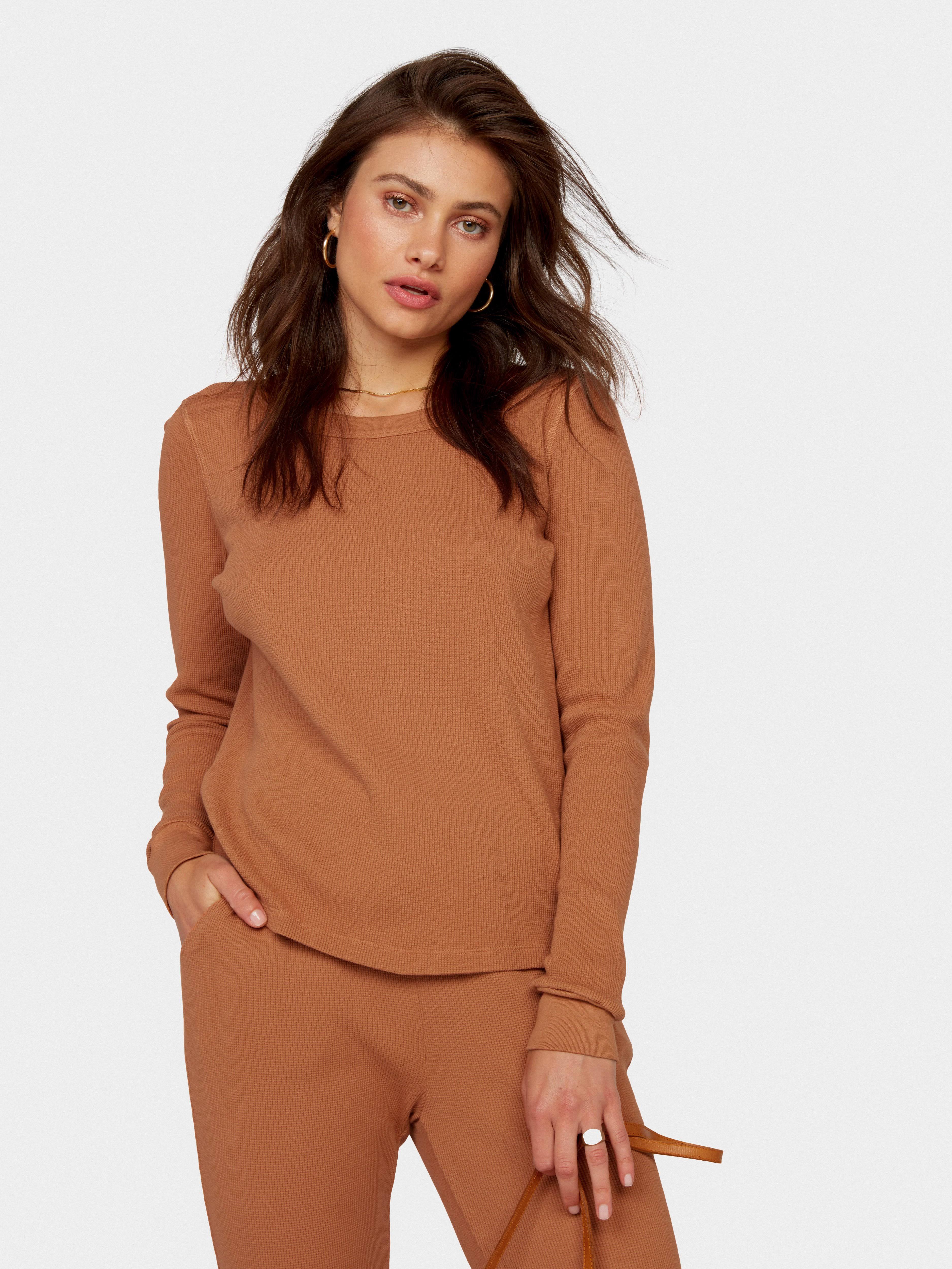 Organic Thermal Crew Neck Sedona / S