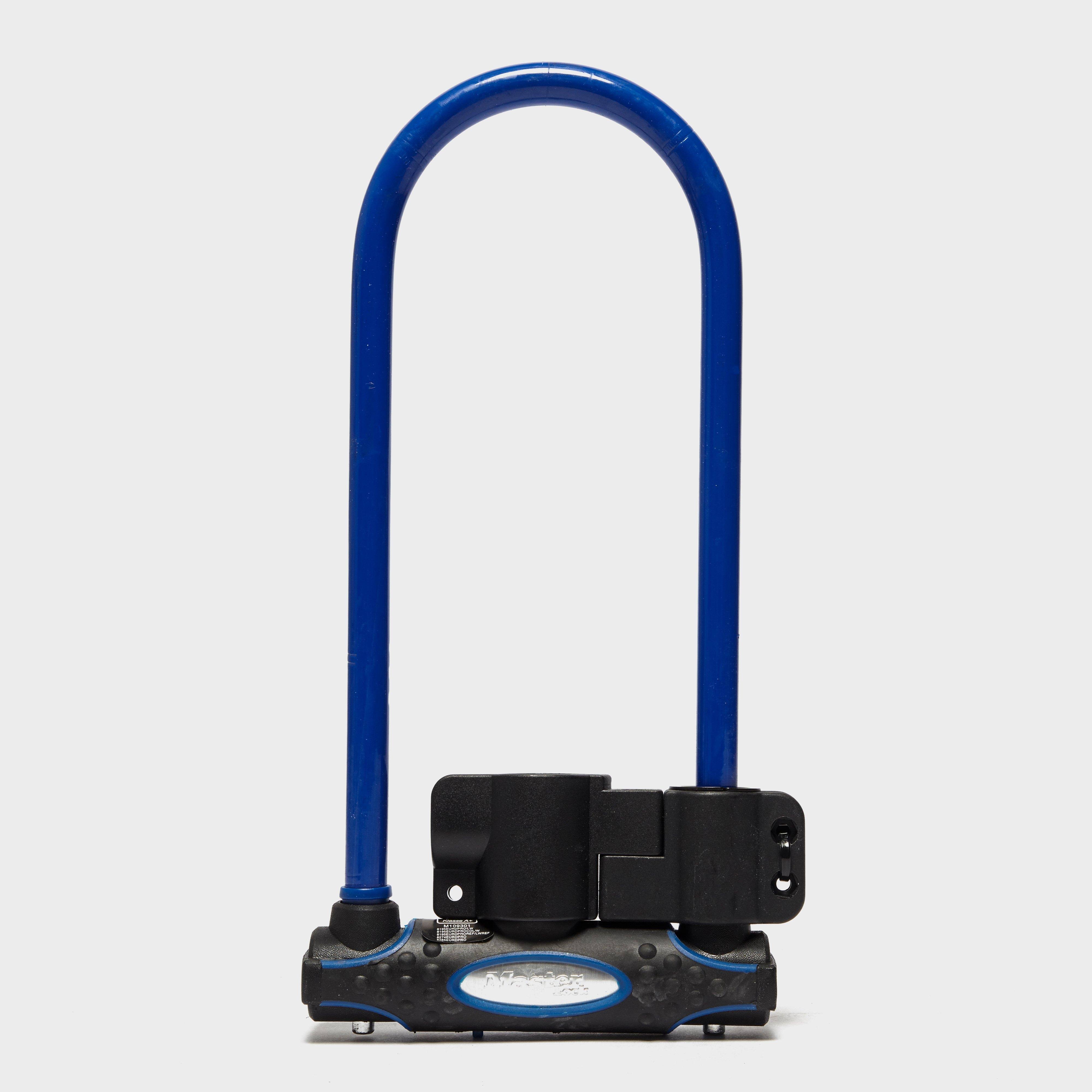 Master Lock 13 mm D Lock Gold Sold Secure 280 mm x 110 mm - Blue