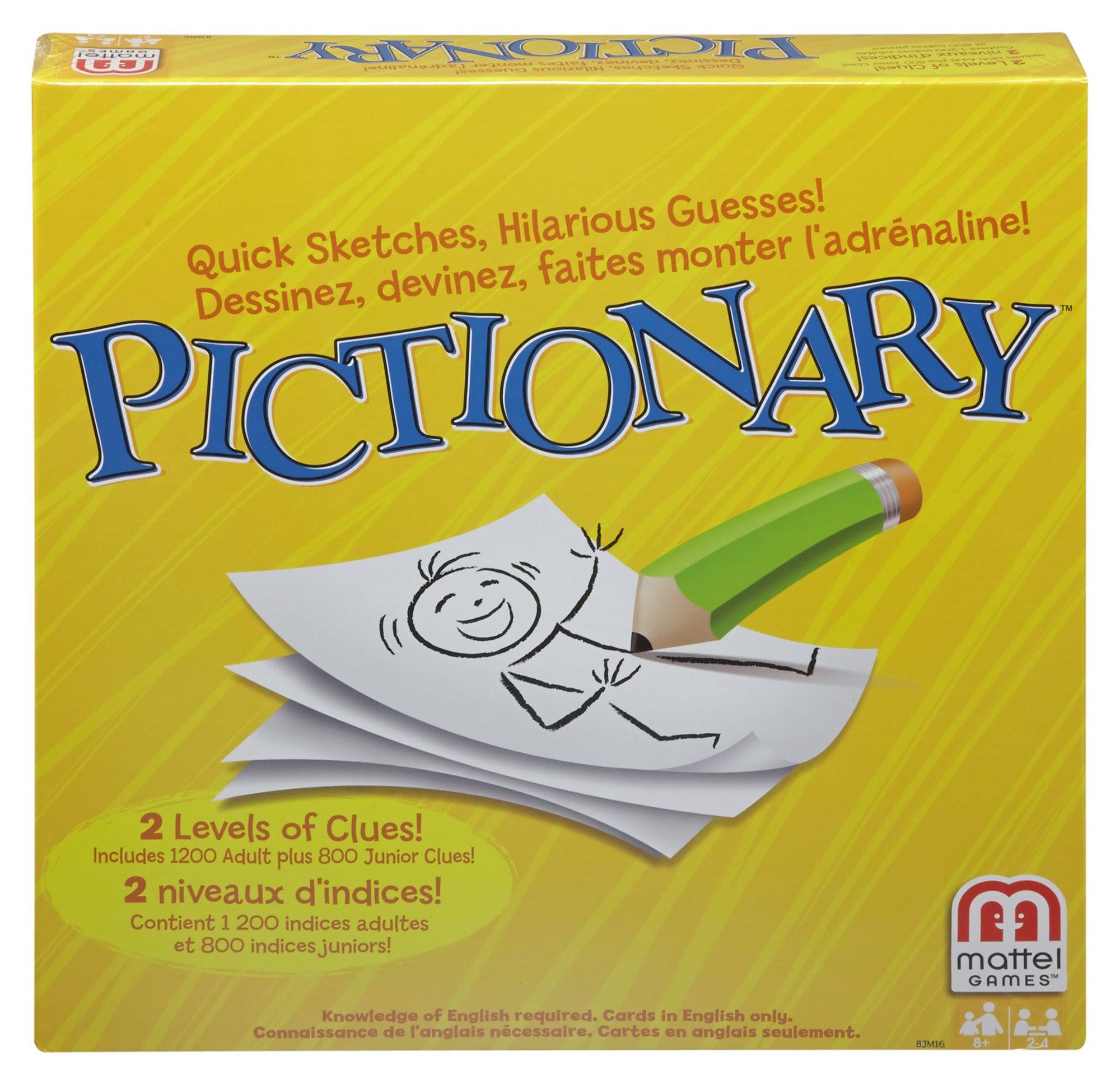Mattel Pictionary Game (Discontinued by Manufacturer)