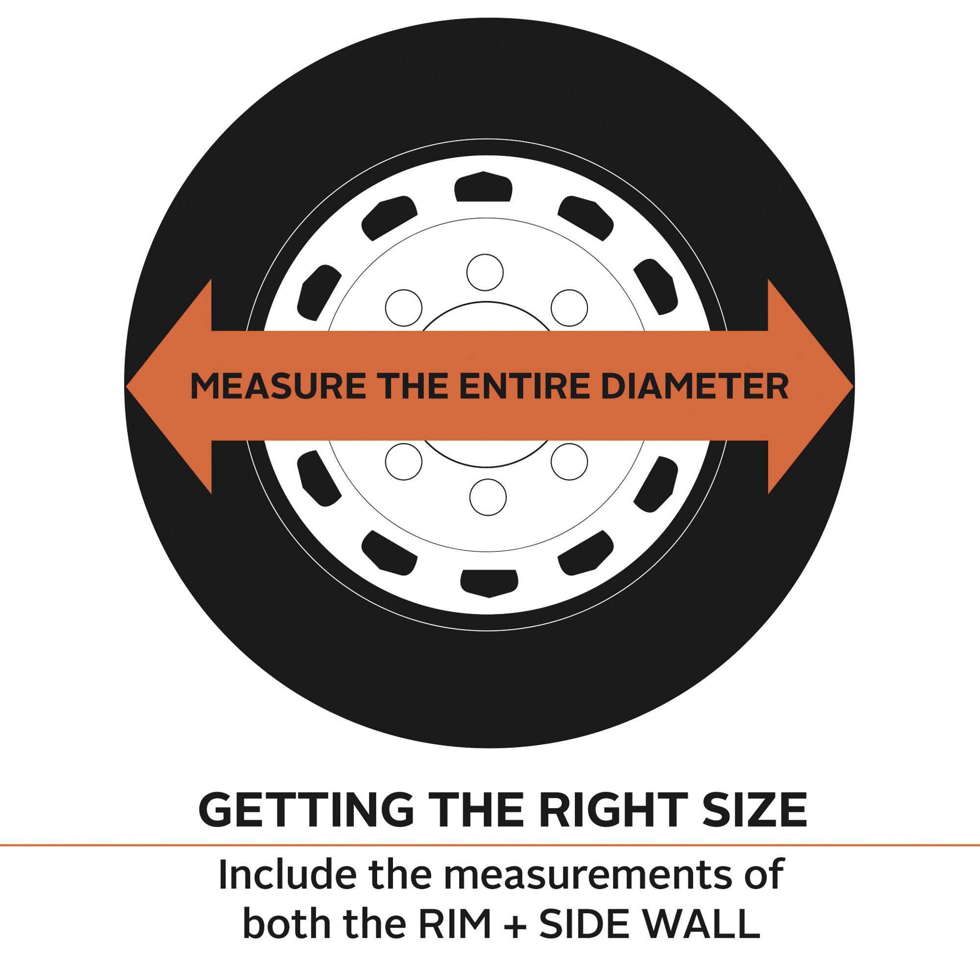 Classic Accessories 80-225-192302-00 Deluxe RV Wheel COVER, White