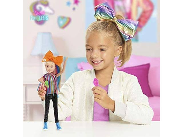 Jojo Siwa Singing Fashion Doll Figure Large Bow Girls Kids Toy Sings Songs 10x22