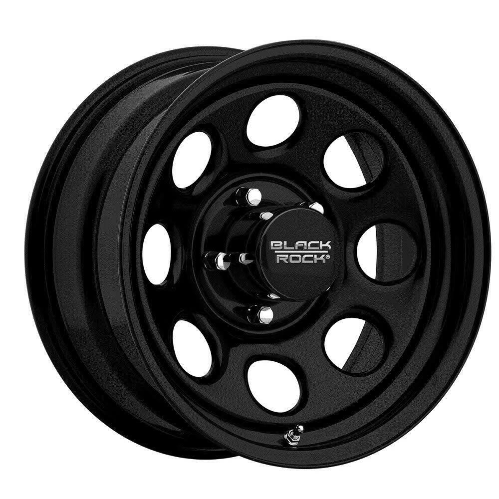Black Rock 997B Soft 8 Matte Black 17x9 5x120.65 ET0 Rims A168929