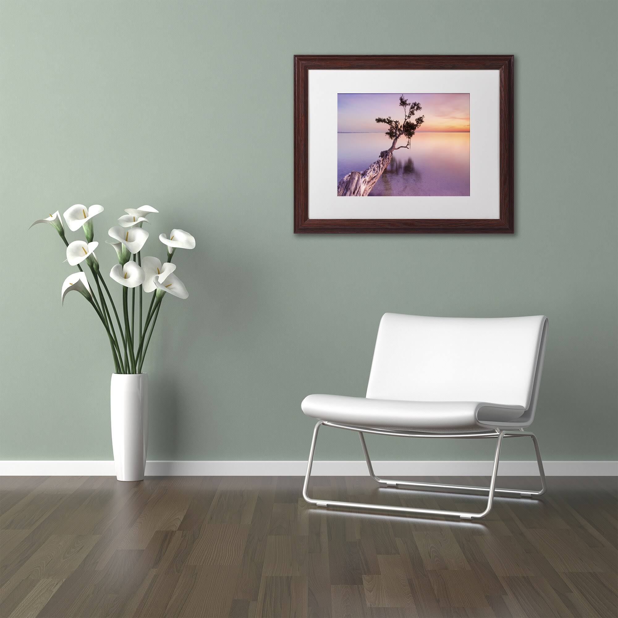 Trademark Fine Art Water Tree XI by Moises Levy Framed Photographic Print - Size: 16x22 H x 20x22 W x 0.5x22 D