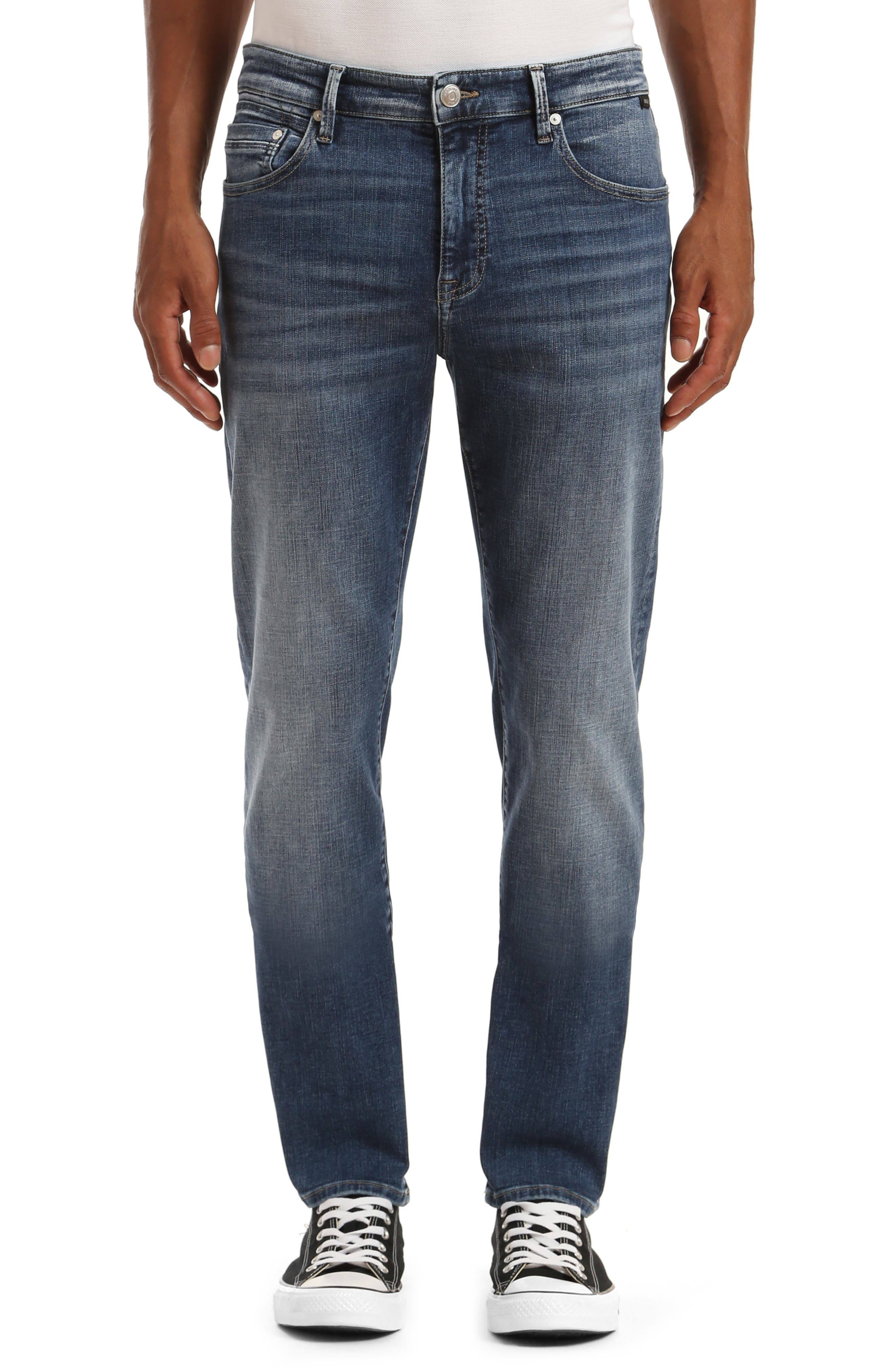 Mavi Men&s Zach Regular Rise Straight Leg Jeans