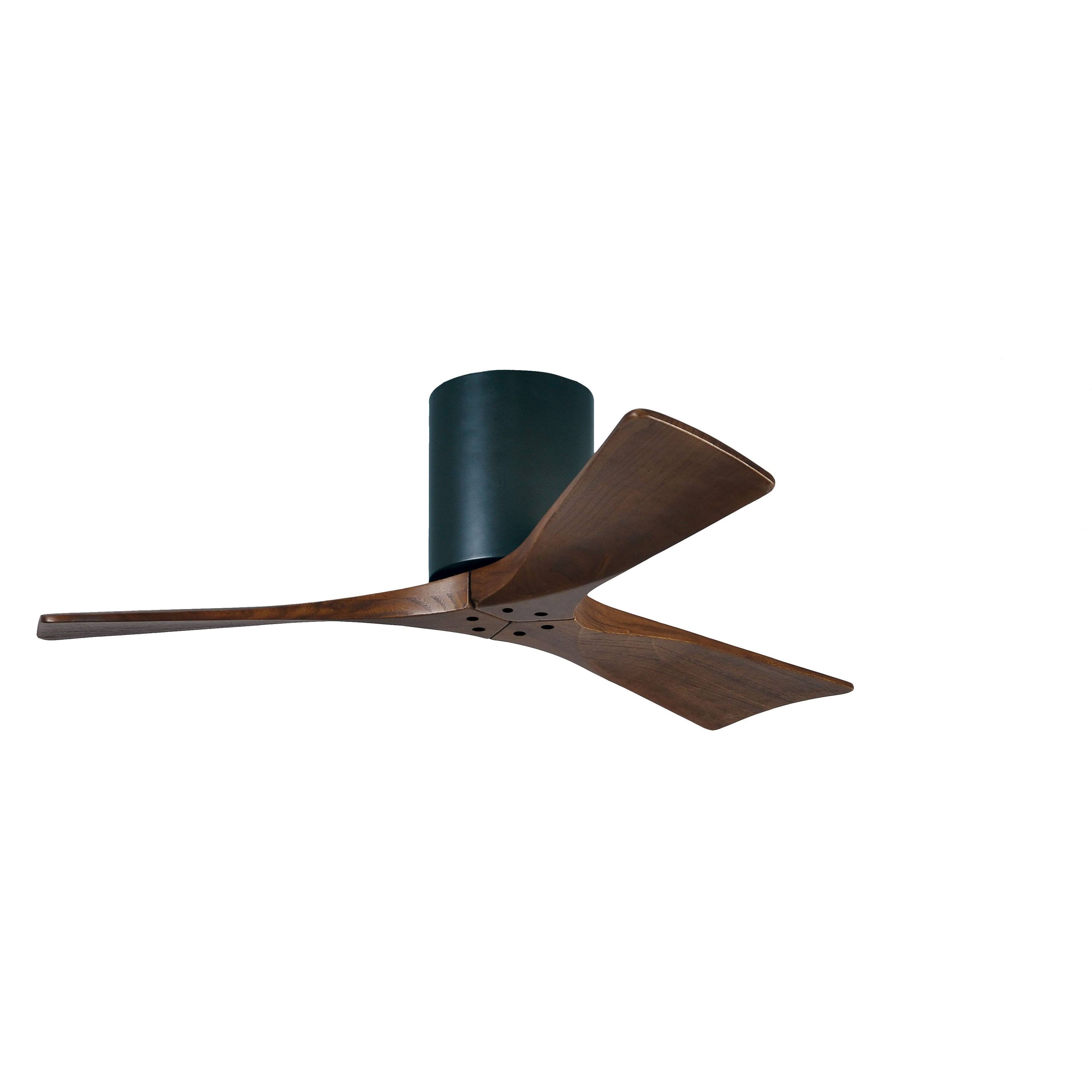 Matthews Fans IR3H-WN-BK-42 Irene - Ceiling Fan Matte Black 42