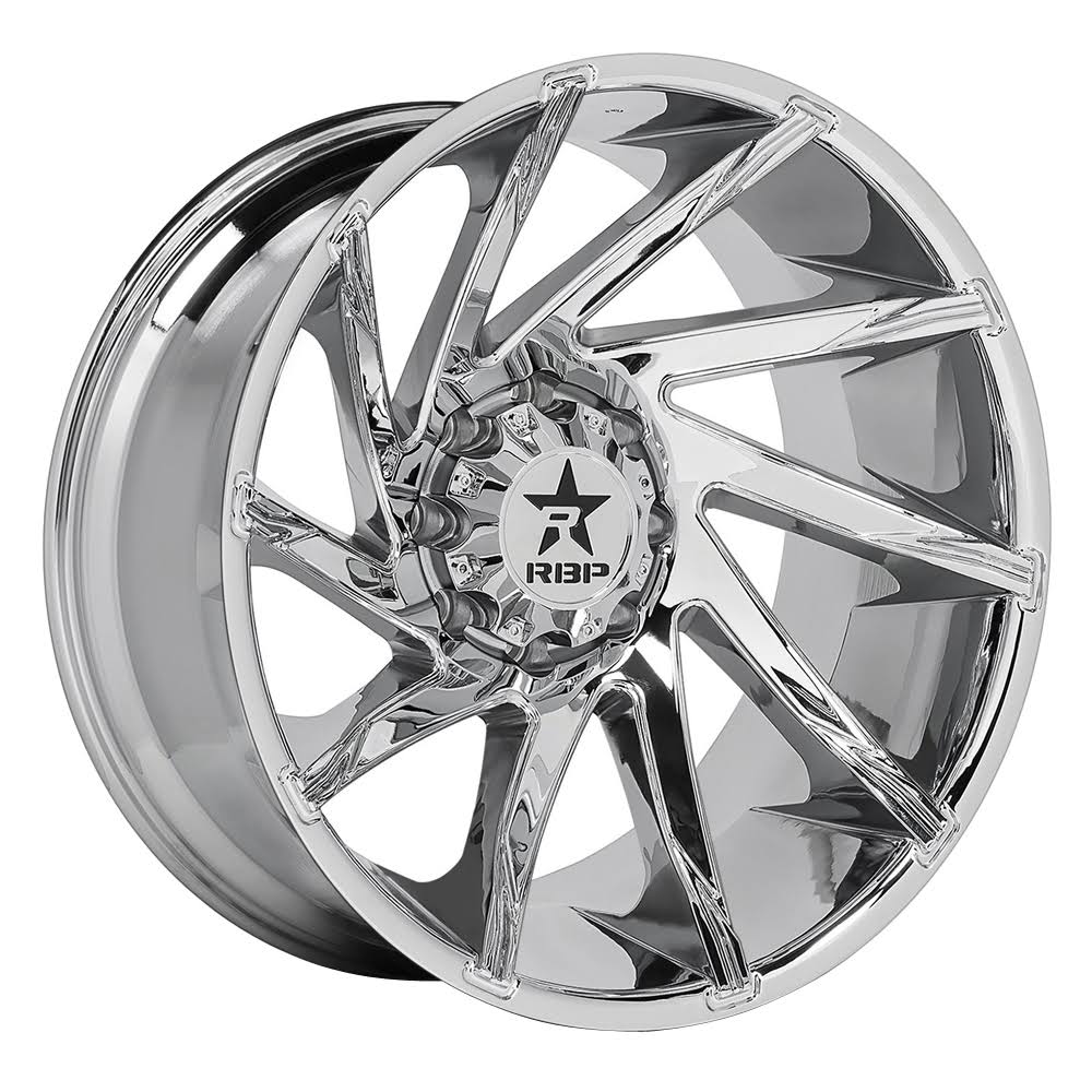 20x10 RBP Wheels 77R Spike Chrome 77R-2010-86-00C-D