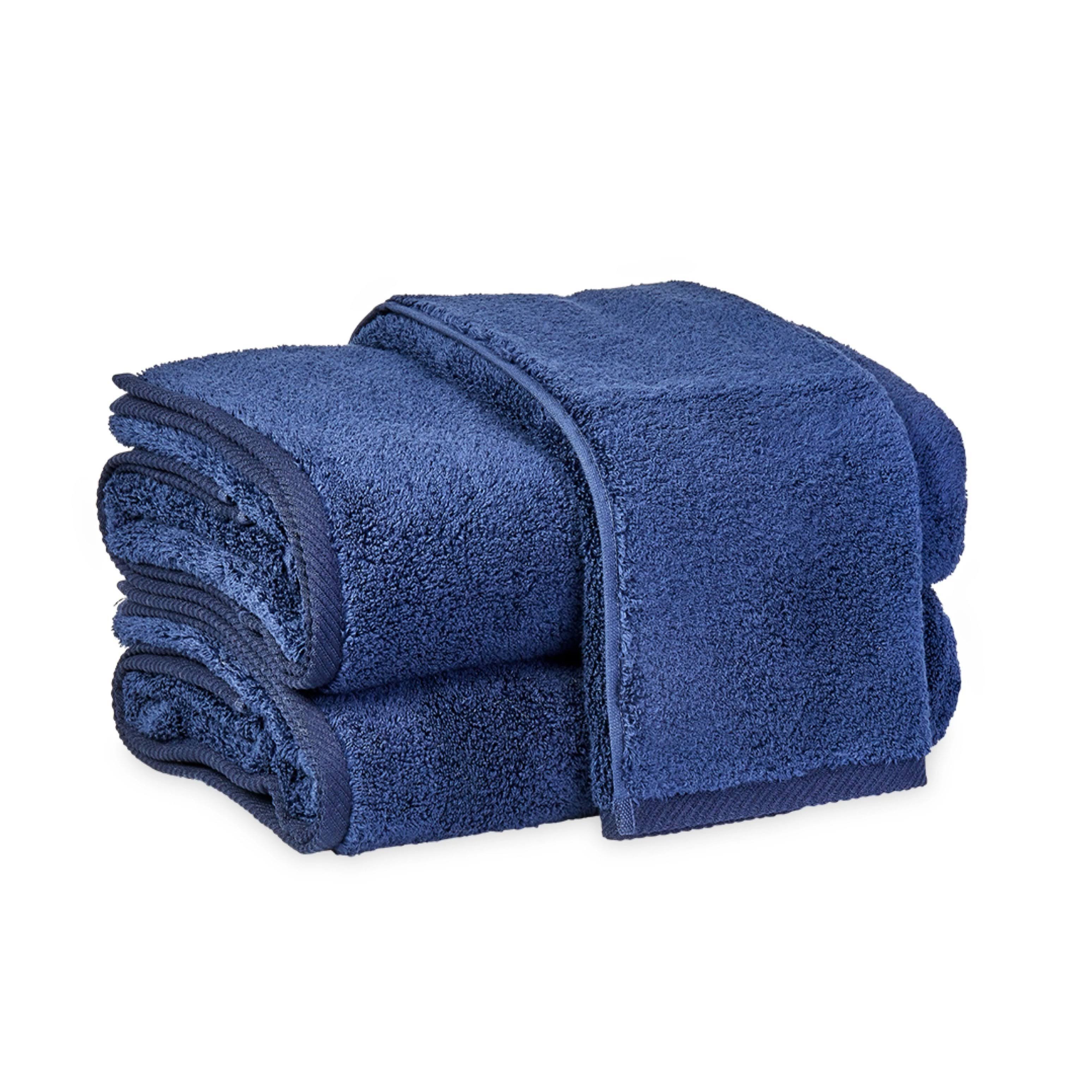 Matouk Milagro Bath Sheet - Navy