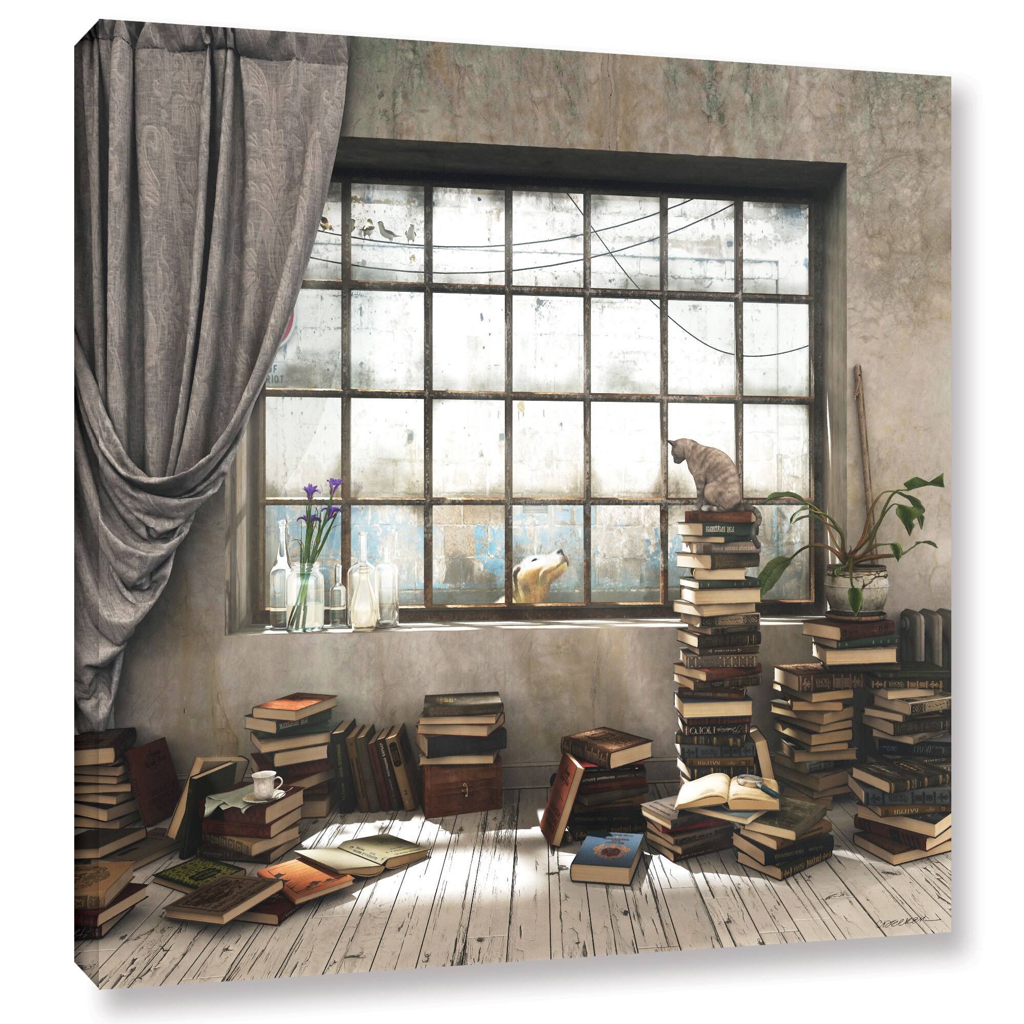 ArtWall Cynthia Decker &The Introvert& Gallery-Wrapped Canvas - 24x24