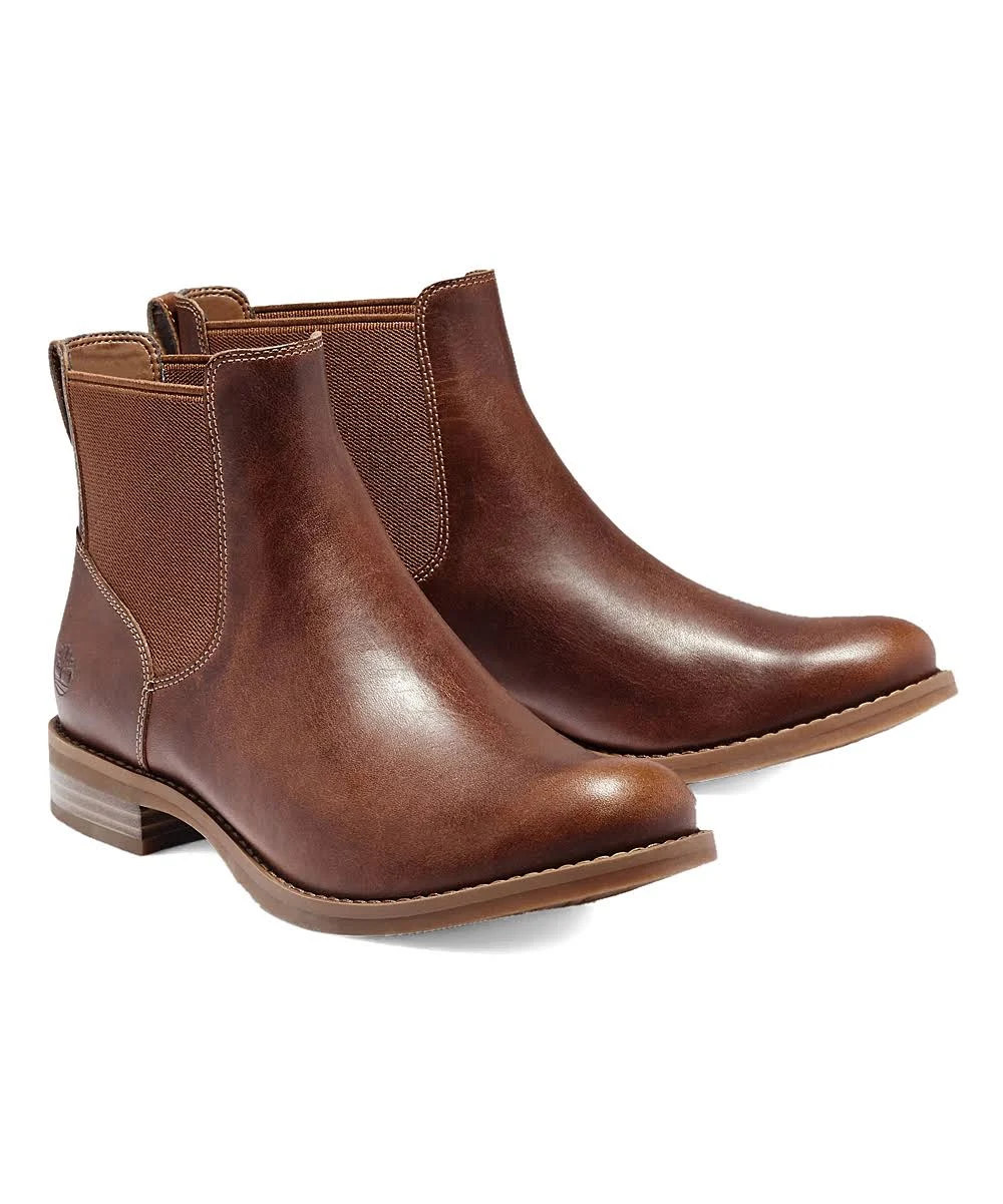 Timberland Women's Magby Chelsea Boots Brown Full-Grain, Size 7.5 Medium