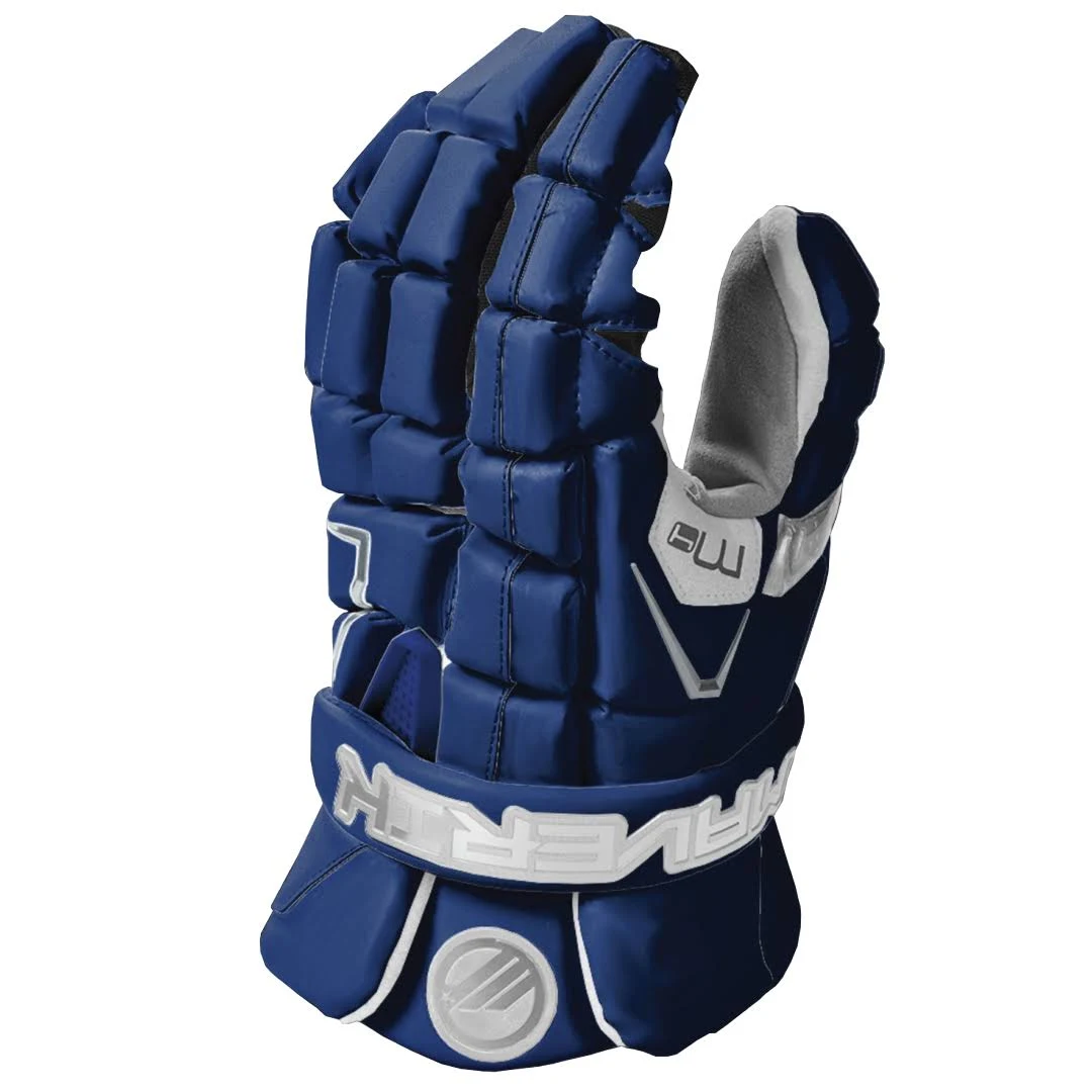 Maverik M4 Lacrosse Gloves, Navy, 13in.