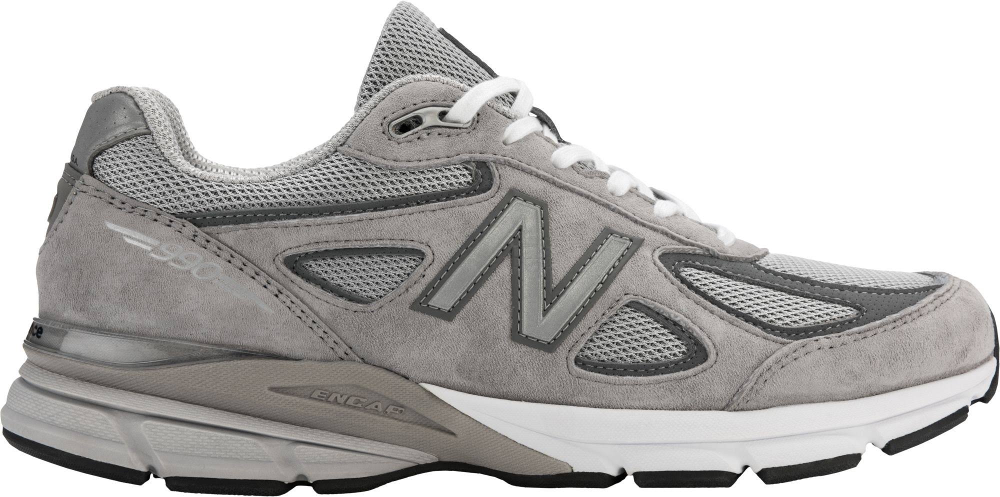 New Balance 990v4 Grey Men's Running Shoe Size 9.5