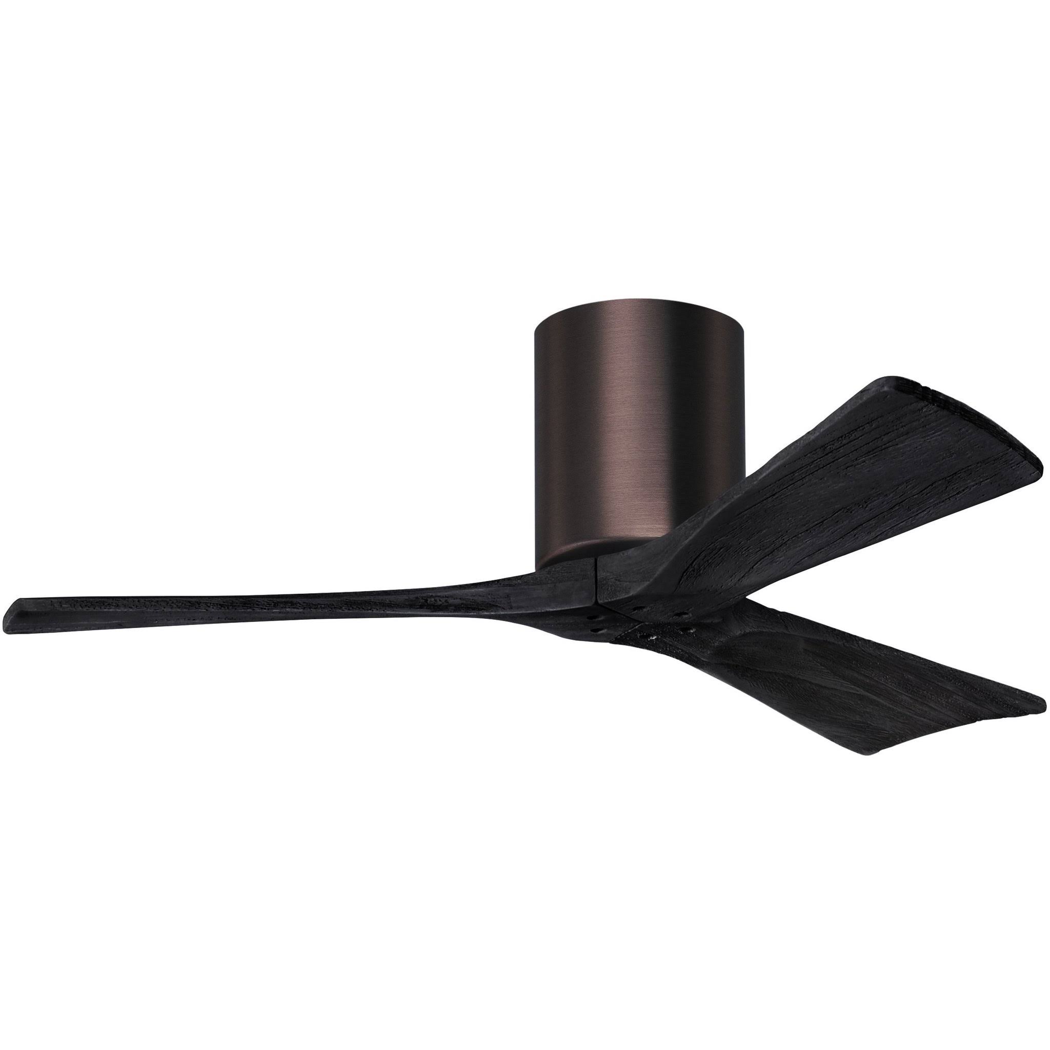 Matthews Fans IR3H-BK-BK-42 Irene - Ceiling Fan Matte Black 42