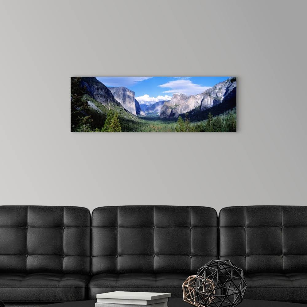 Yosemite National Park CA | Canvas Wall Art | 36x12 | Great Big Canvas