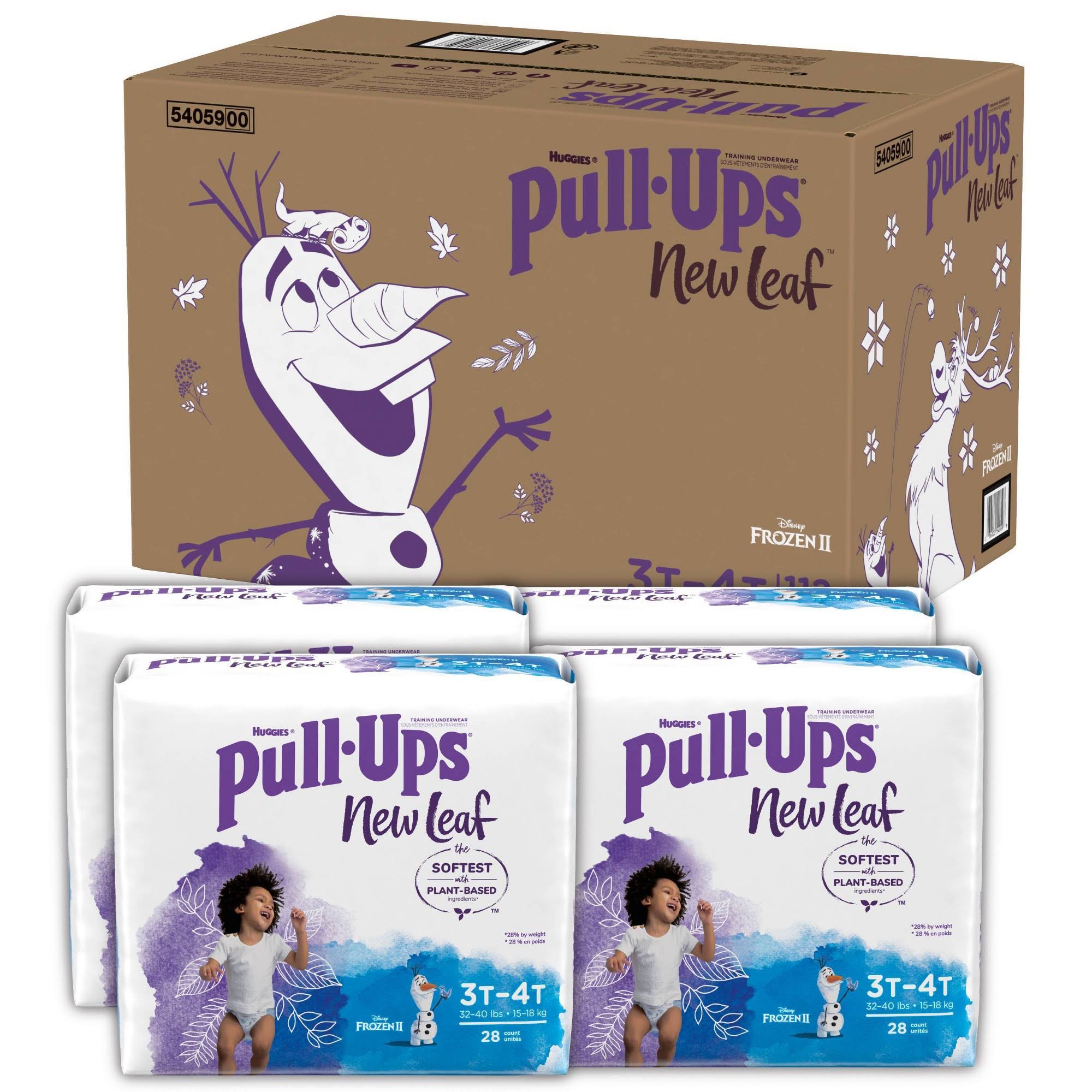 Huggies Pull-Ups New Leaf Boys& Disposable Training Pants - 3T-4T - 112ct