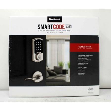 Kwikset Smart Code 915 Touchscreen Electronic Deadbolt w/Tustin Lever, Other