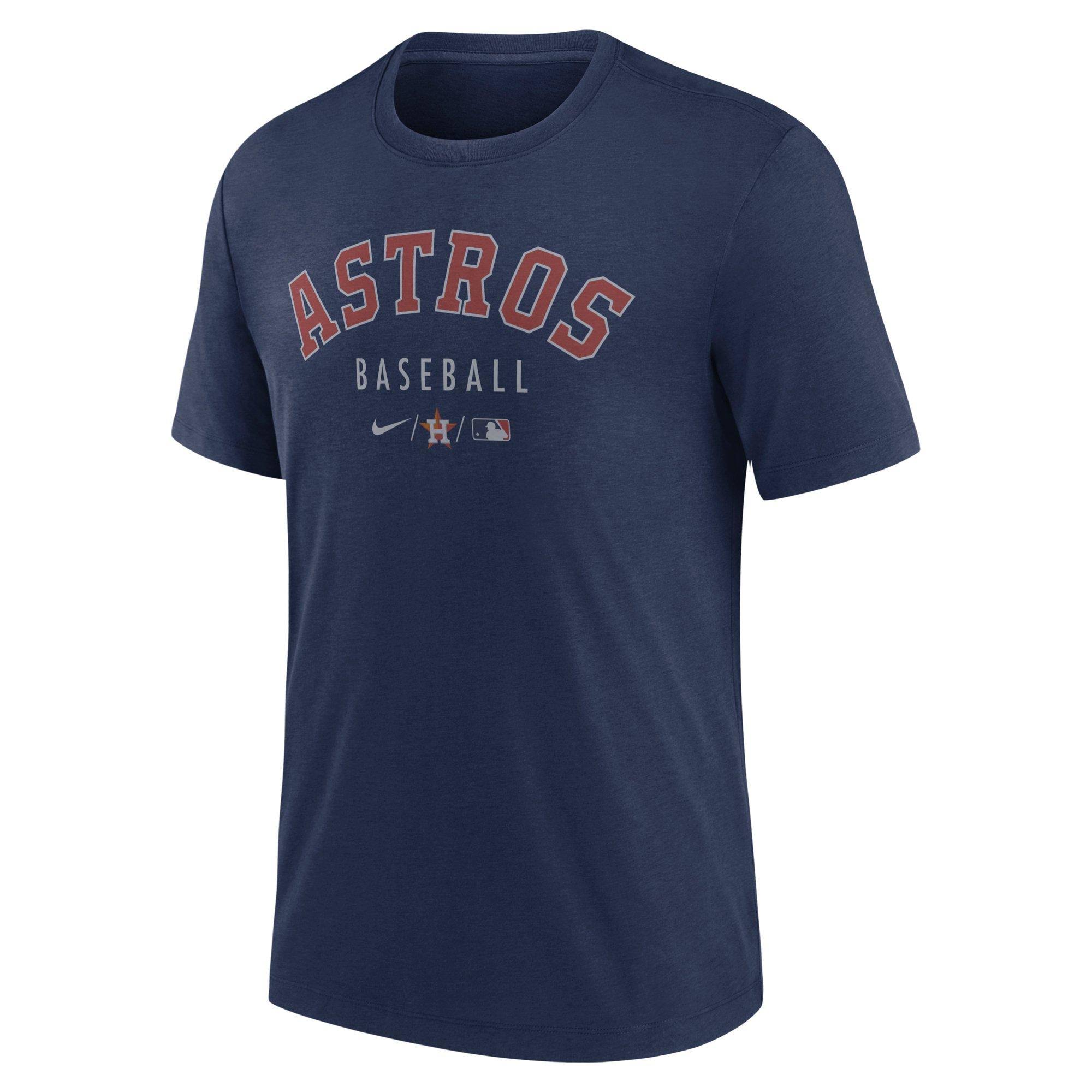 Nike Men's Houston Astros Early Work Dri-Blend T-Shirt - Navy