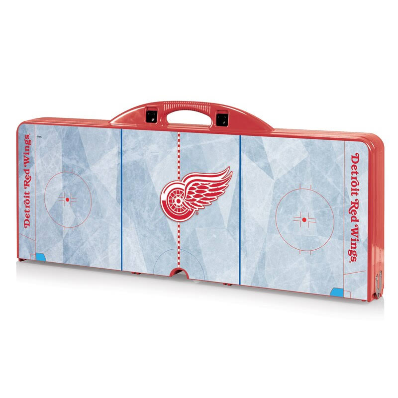 Picnic Time Detroit Red Wings Portable Folding Picnic Table