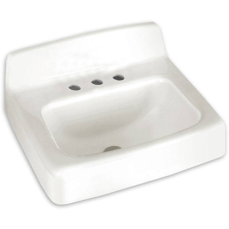 American Standard Regalyn Wall-Mounted Bathroom Sink in White